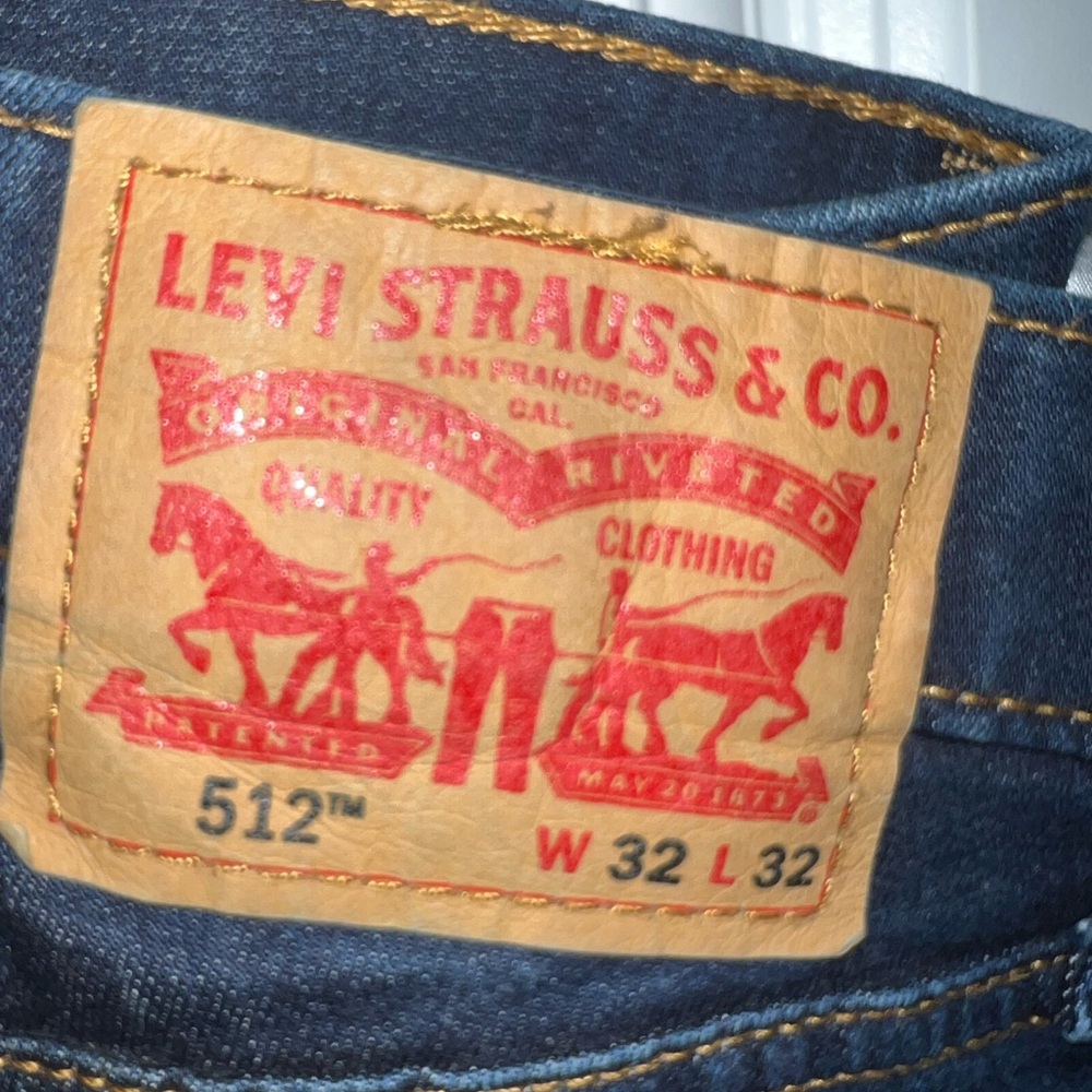 Levi's Men's Dark Blue Slim Jeans